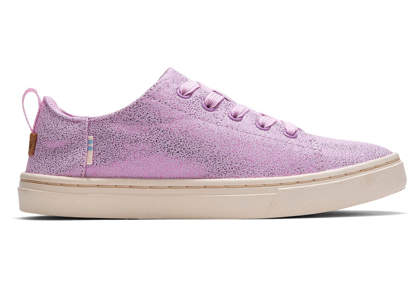 Toms Iridescent Droplets Lenny Elastic - Kids Sneakers - Lavender - NZ - 592143NSG